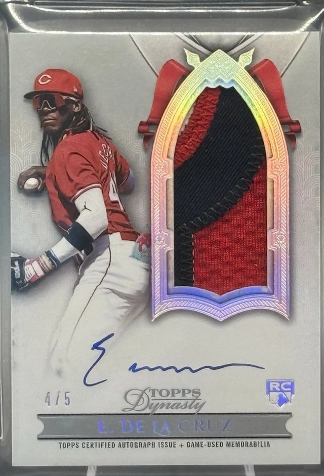 The card exactly as the analysis received it: cropped to the card's edges, no slab label in frame
