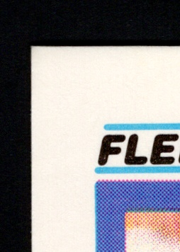 The front top-left corner crop of serial 2582110 as examined: a sharp tip with no whitening or fray